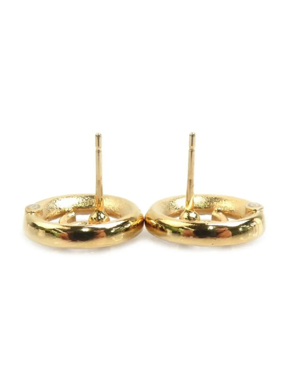 Chanel Earrings White Gold